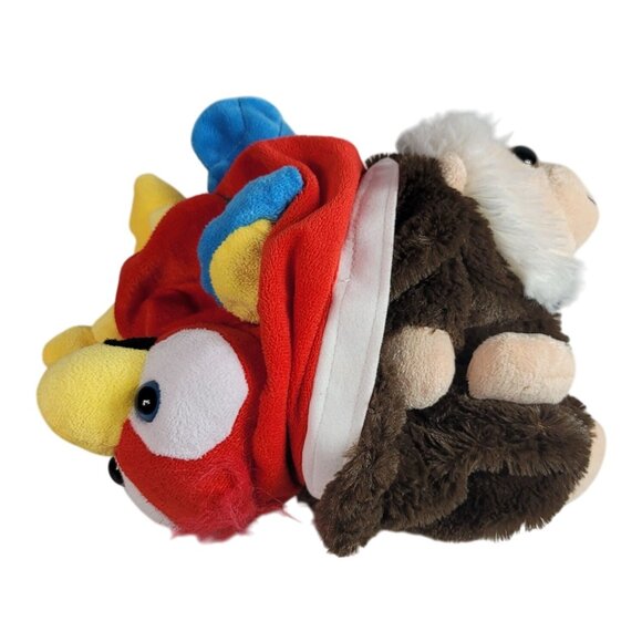 2/$15 Jay At Play Pop Out Pets Parrot Frog Monkey Plush Rainforest Animals 3In1 - Picture 1 of 12